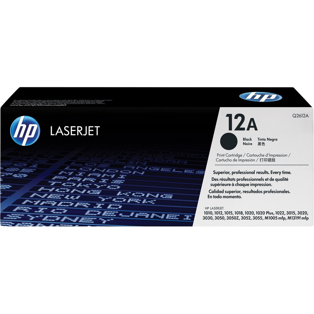 HP 12A Toner Zwart