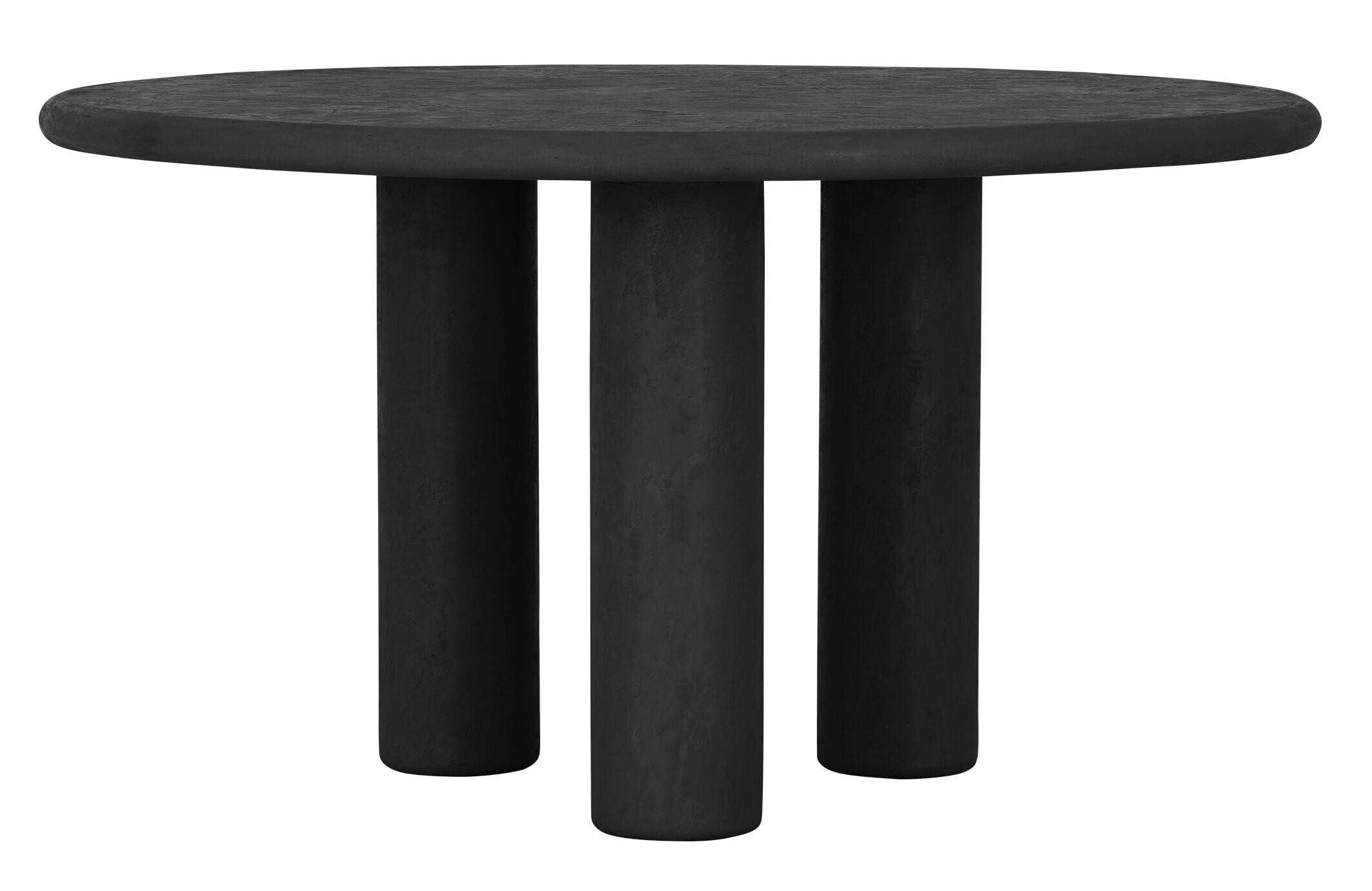 DTP Home Ronde Eettafel Clio Betonlook, 140cm - Zwart