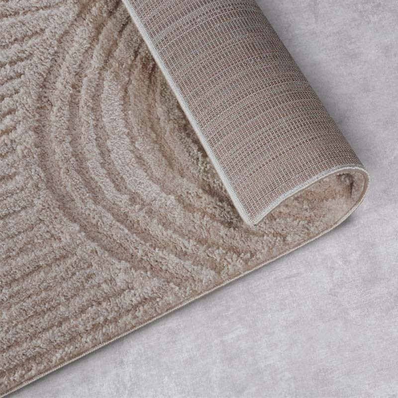 Vloerkleed Chappe Beige - Elle Decoration Gallery - 80x120 cm - Rechthoek - Dekbed-Discounter.nl