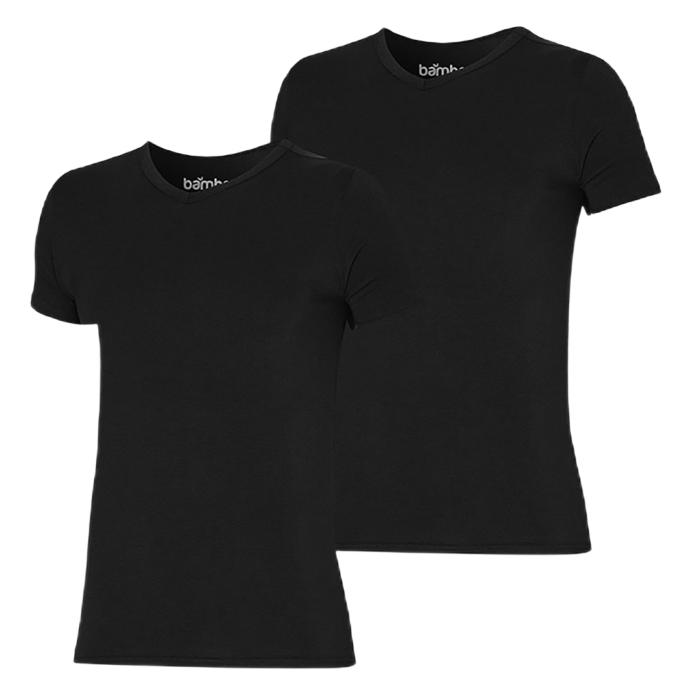 Bamboo By Apollo Basic Bamboo T-shirt 2-pack