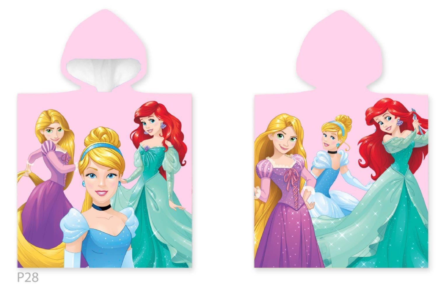 Disney Princess poncho - 55 x 110 cm