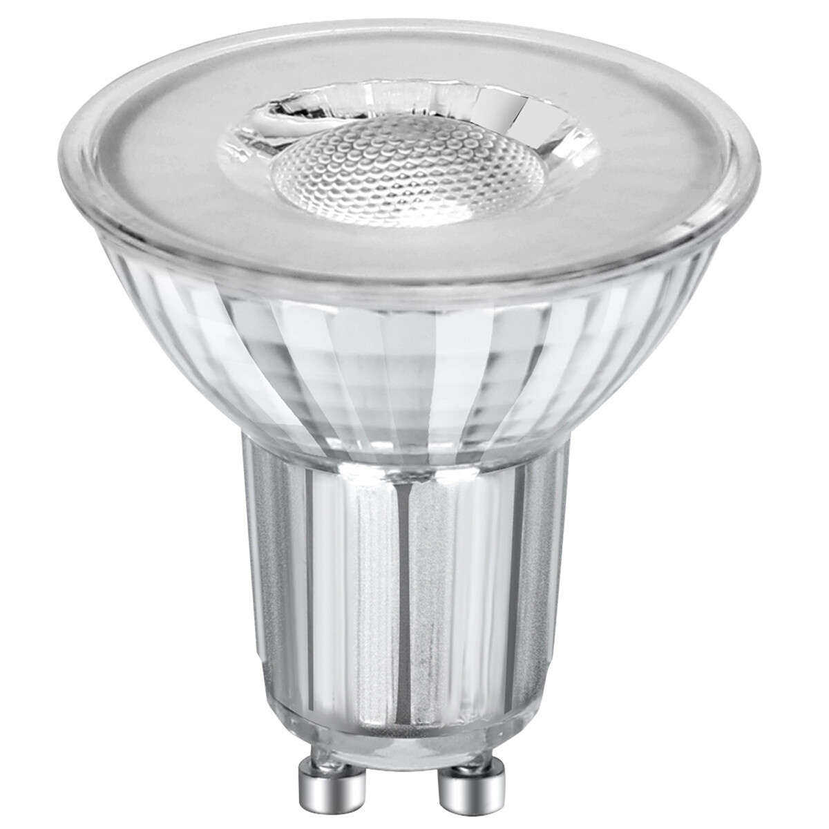 LED Spot - GU10 PAR16 - Velvalux - Dimbaar - 6W 480lm 38D - 840 Natuurlijk Wit 4000K | Vervangt 68W