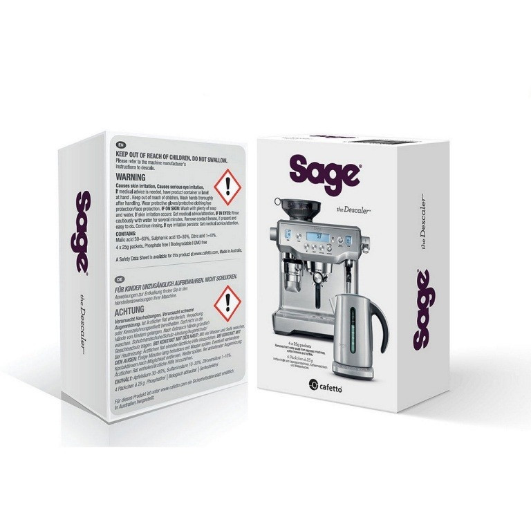 Sage THE DESCALER POWDER Koffie accessoire Wit