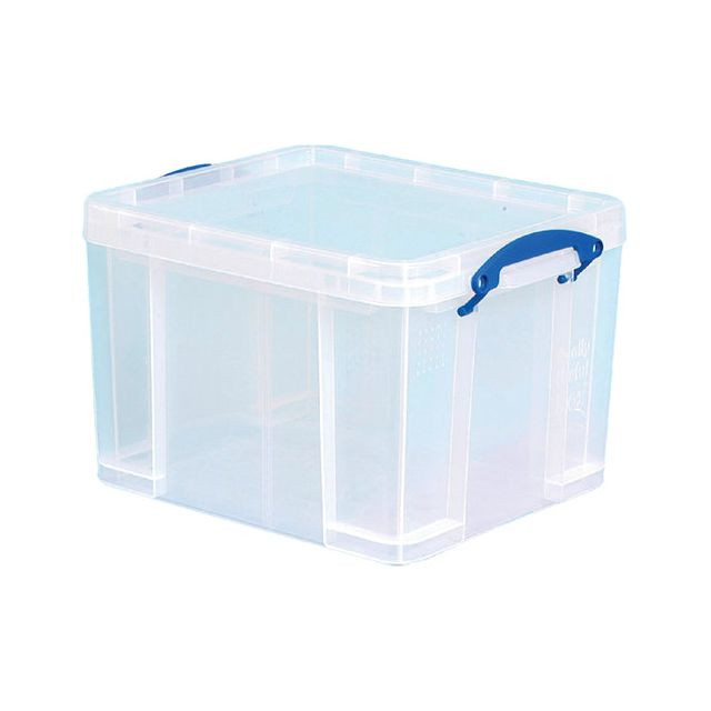 Really Useful Box opbergdoos35 liter, transparant