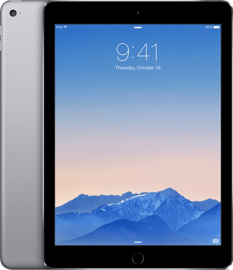 Refurbished Refurbished iPad Air 2 Spacegrijs Licht gebruikt