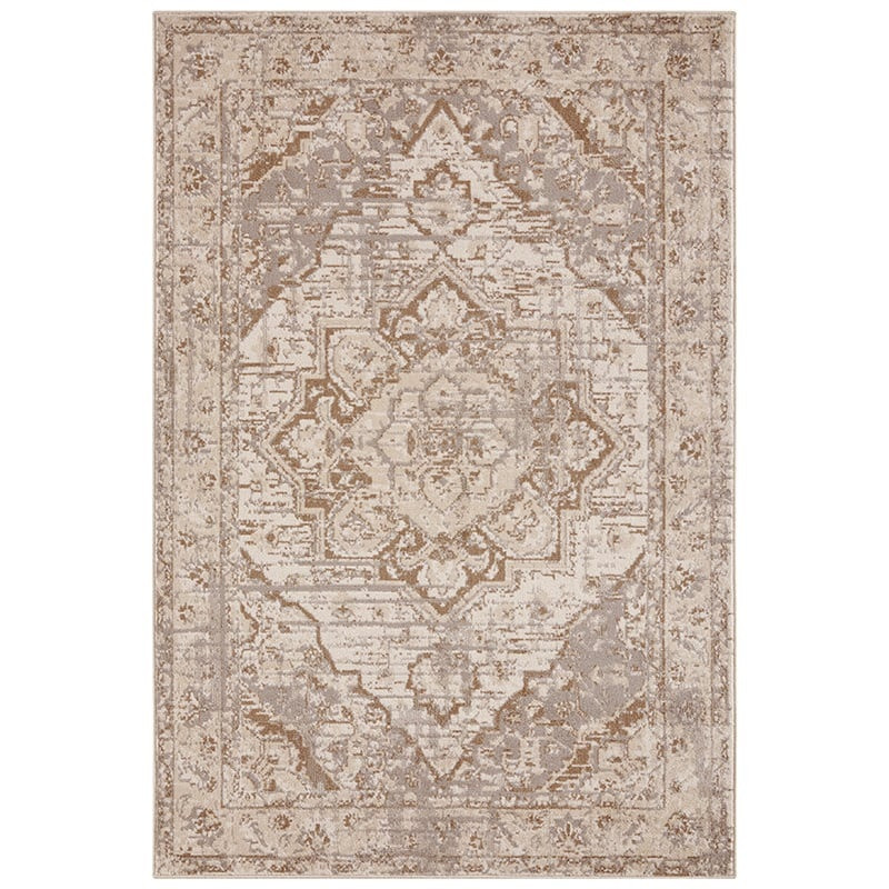 Vloerkleed Vintage Sand Beige - Hanse Home Terrain - 160x235 cm - Rechthoek - Dekbed-Discounter.nl