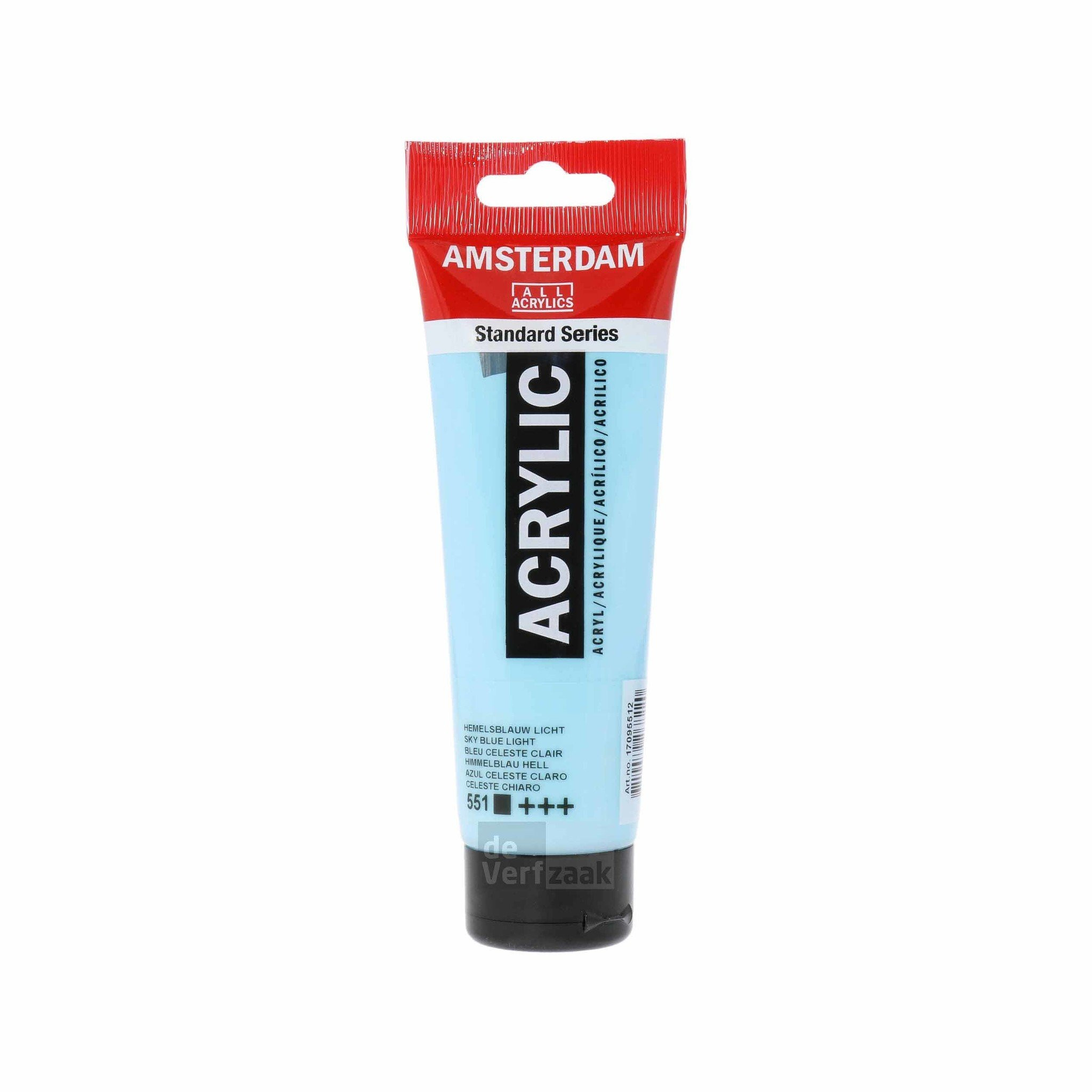 Royal Talens Amsterdam Acrylverf 120 ml - Hemelsblauw Licht