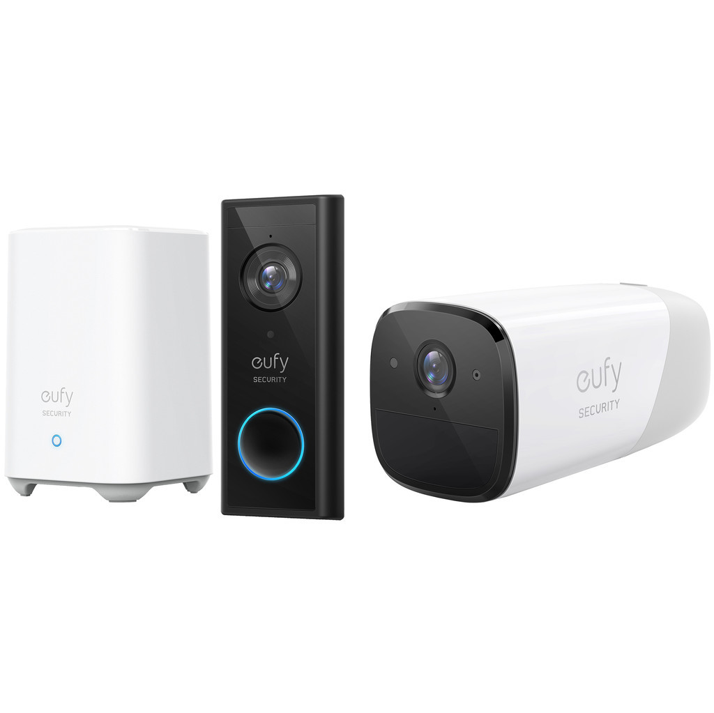 Eufy by Anker Video Doorbell Battery Set + Eufycam 2