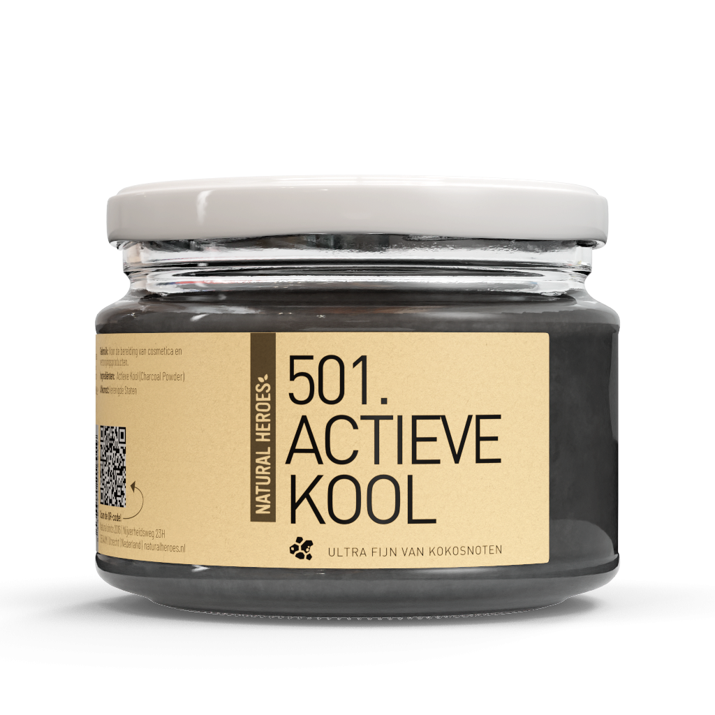 Actieve Kool Poeder (Ultra Fijn & Food Grade) 250 ml