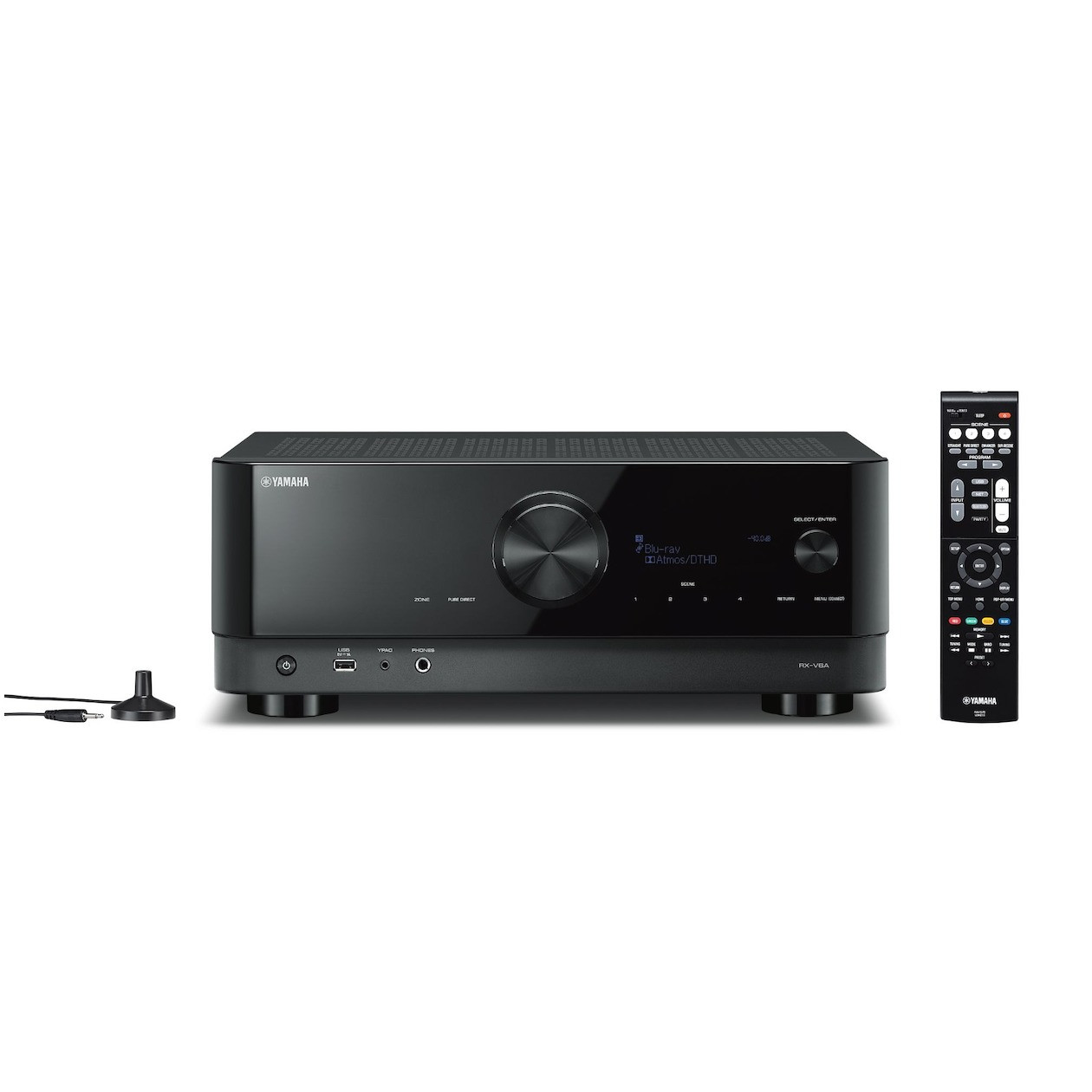 Yamaha RX-V6A AV Receiver Zwart