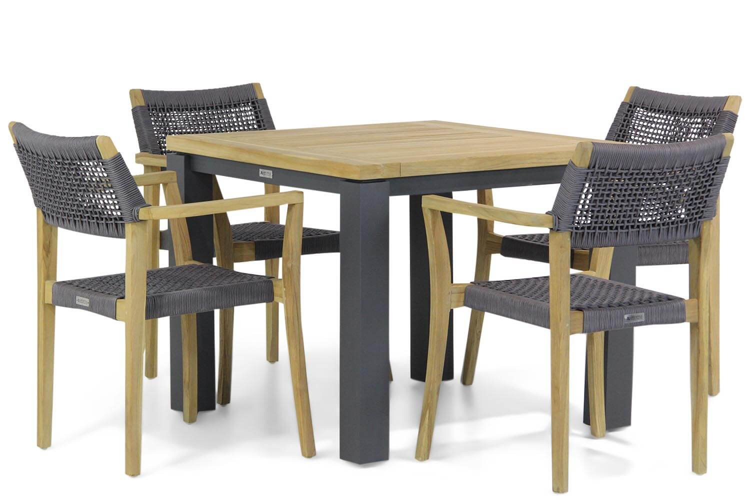 Lifestyle Dallas/Veneto 95 cm dining tuinset 5-delig