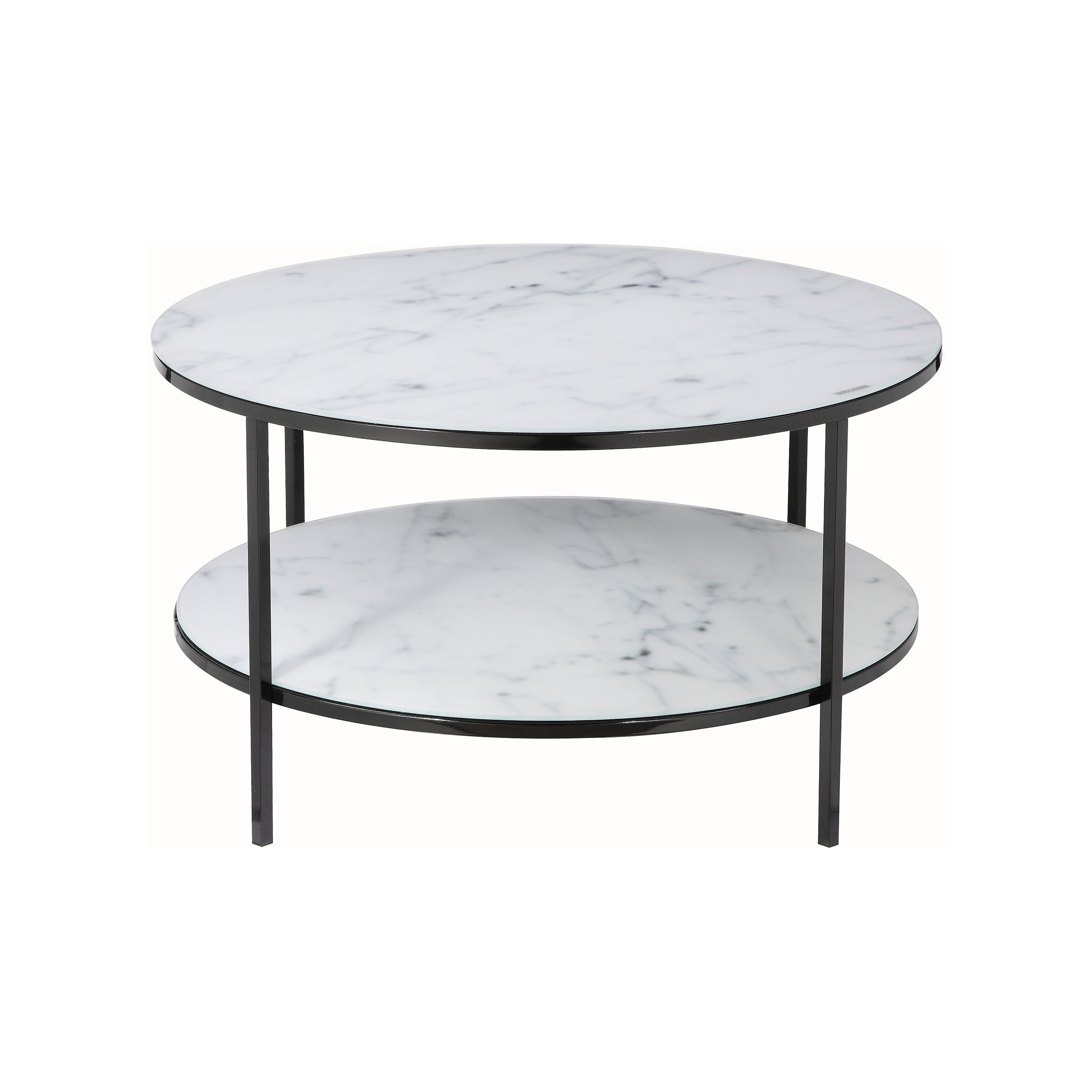 Artistiq Salontafel Daisy Marmerlook, 80cm - Rond