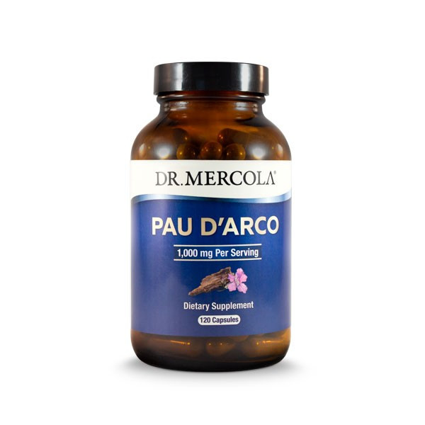 Pau d&apos;Arco 1000mg 120 Capsules - Dr Mercola