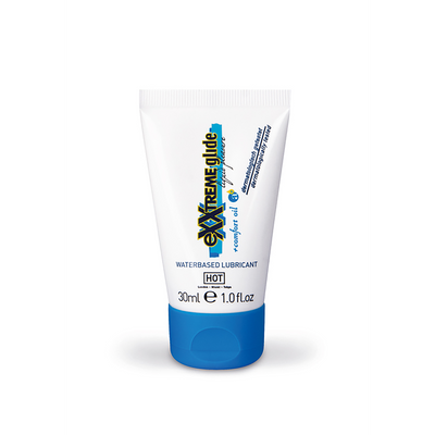 HOT Exxtreme Glide - Waterbased Lubricant with comfort Oil - 1 fl oz / 30 ml