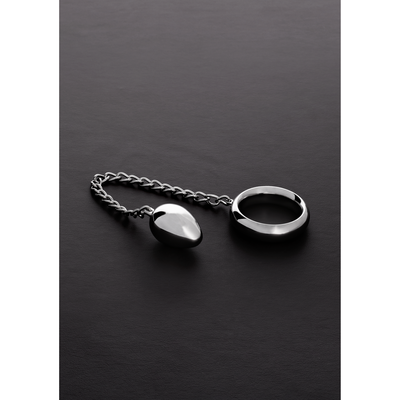 Steel by Shots Donut C-Ring Anal Egg - 2 x 2 / 50/50 mm