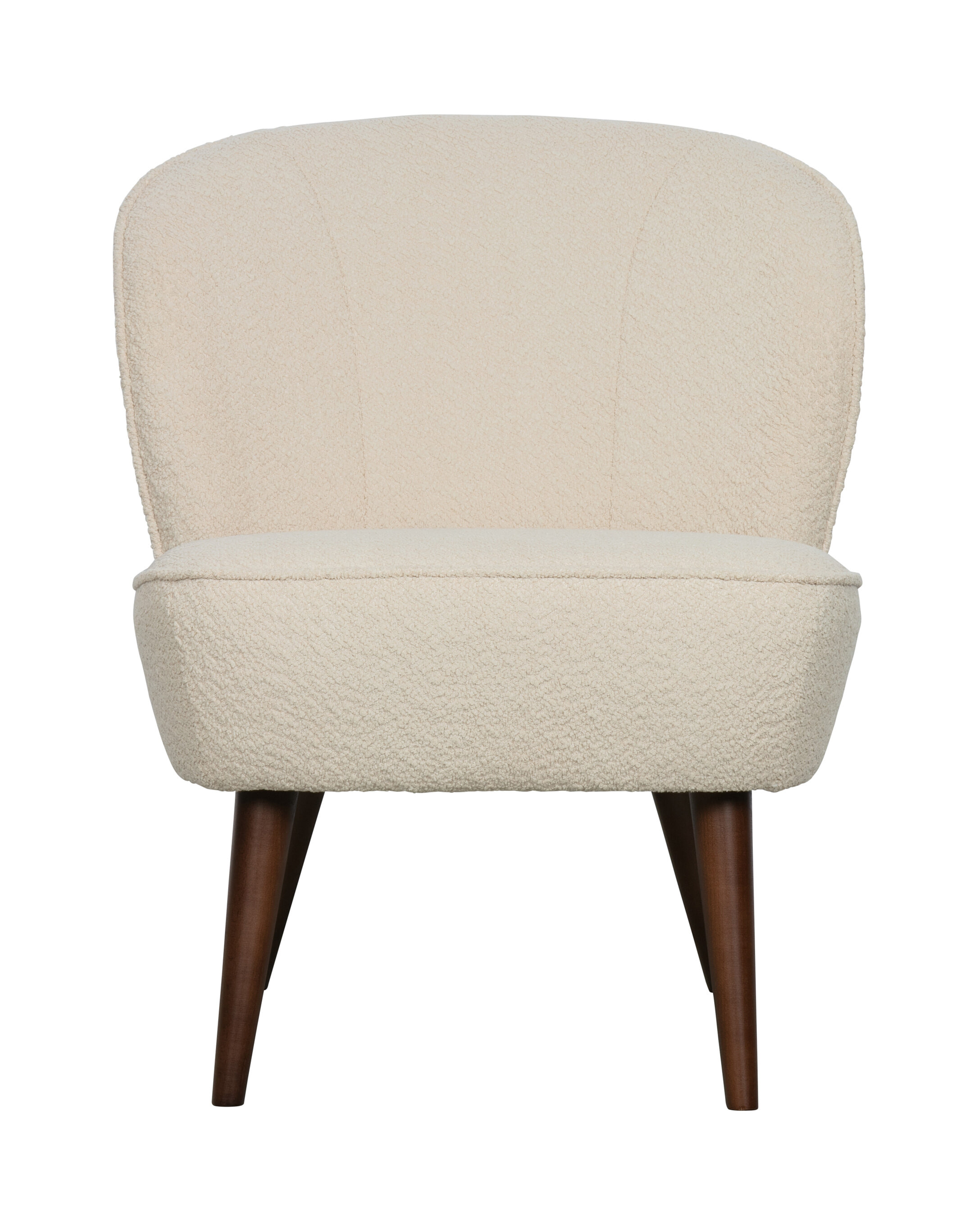 WOOOD Fauteuil Sara Bouclé - Creme