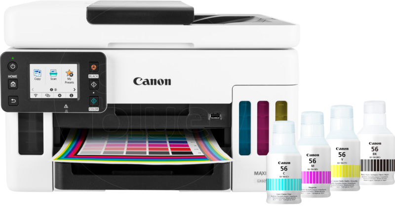 Canon MAXIFY GX6050 + 1 set extra inkt