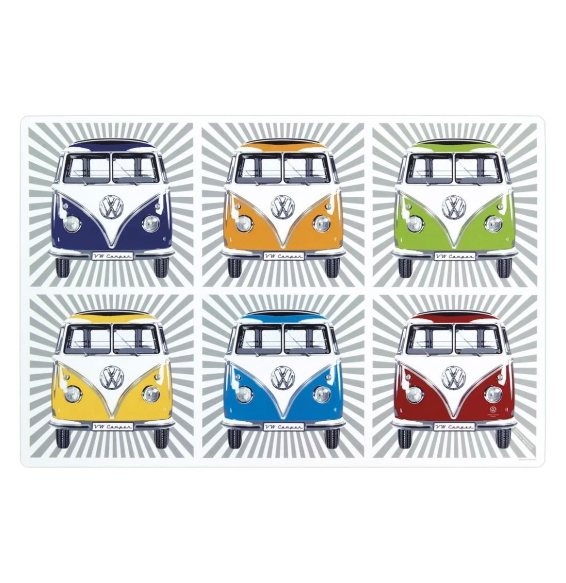 Volkswagen Placemats - Set Van 4