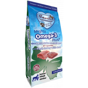 Renske Mighty Omega 3 Plus kalkoen met eend hondenvoer 3 kg