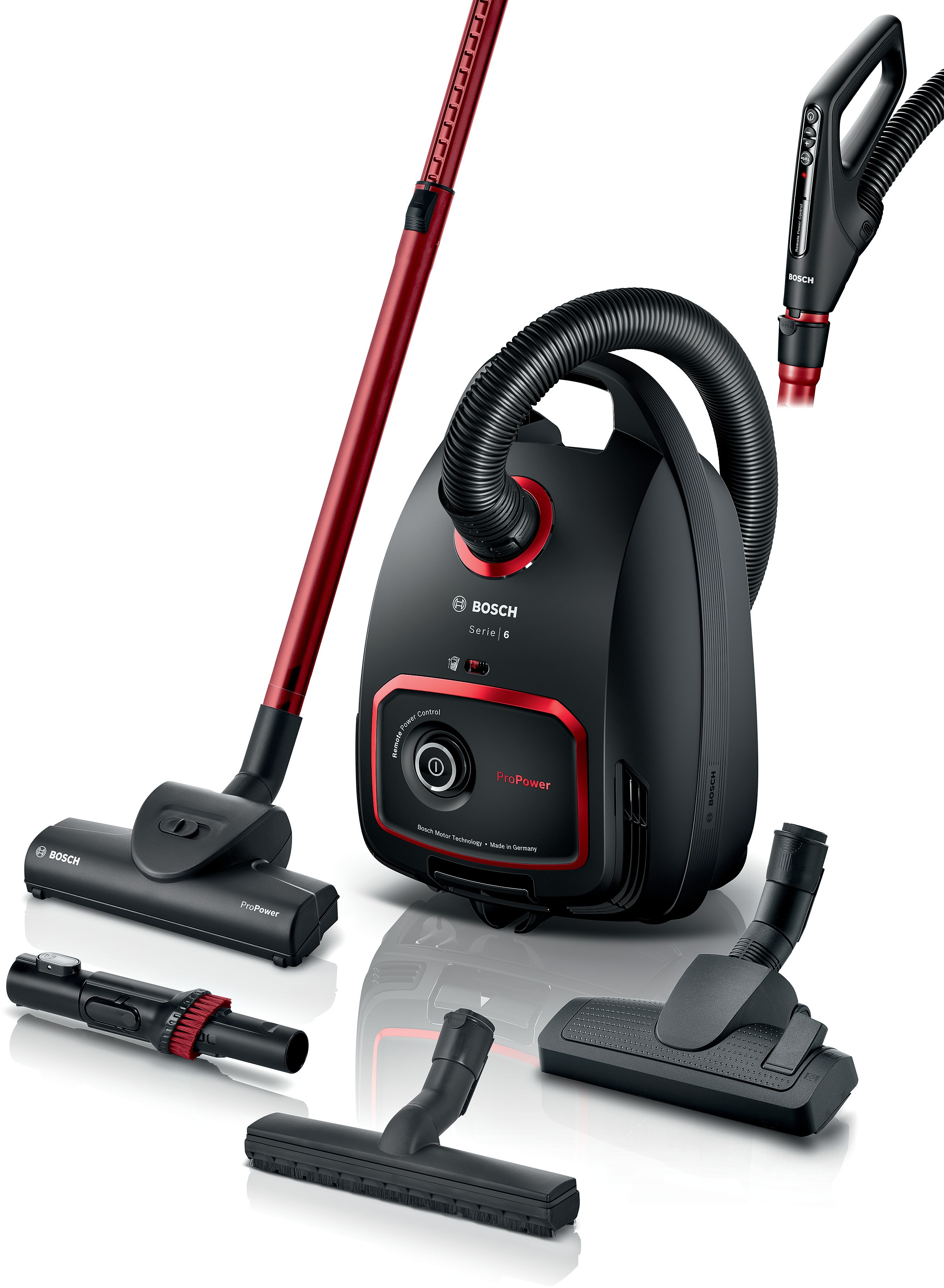 Bosch BGL6POW2 ProPower Stofzuiger met zak Zwart