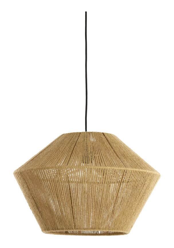 Light & Living Hanglamp 'Fugia' Jute, 50cm, kleur Naturel