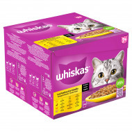 Whiskas 7+ Gevogelte Selectie in saus multipack (24 x 85 g) 1 verpakking (24 x 85 g)