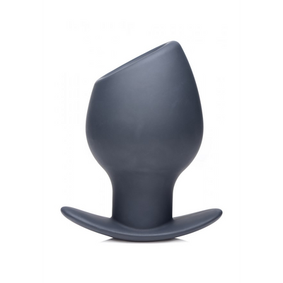 XR Brands Ass Goblet - Silicone Hollow Butt Plug - Small