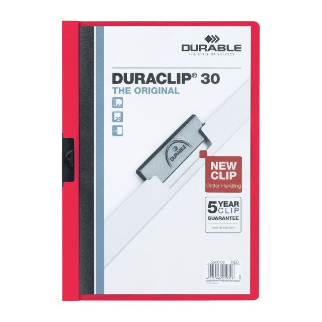 Durable klemmap Duraclip Original 30 rood