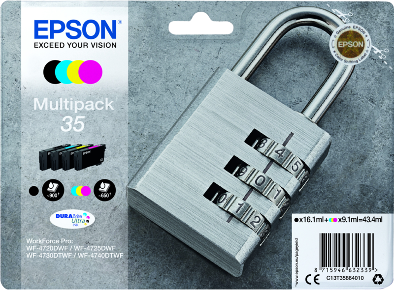 Epson 35 Cartridges Combo Pack