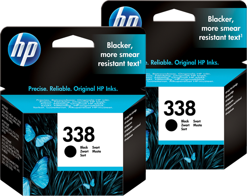 HP 338 Cartridges Zwart Duo Pack