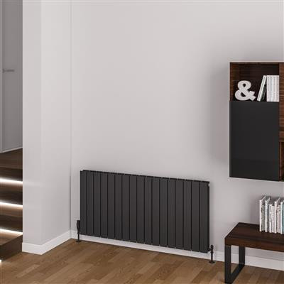 Eastbrook Addington type 20 radiator 125x60cm aluminium 1880W antraciet