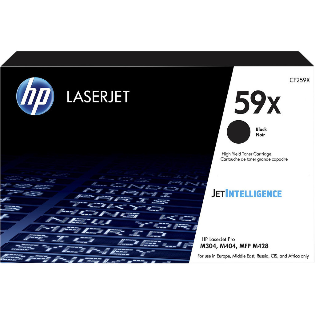 HP 59X Toner Zwart (Hoge Capaciteit)