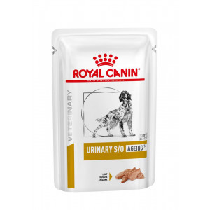 Royal Canin Veterinary Urinary S/O Ageing 7+ natvoer hond 4 dozen (48 x 85 g)