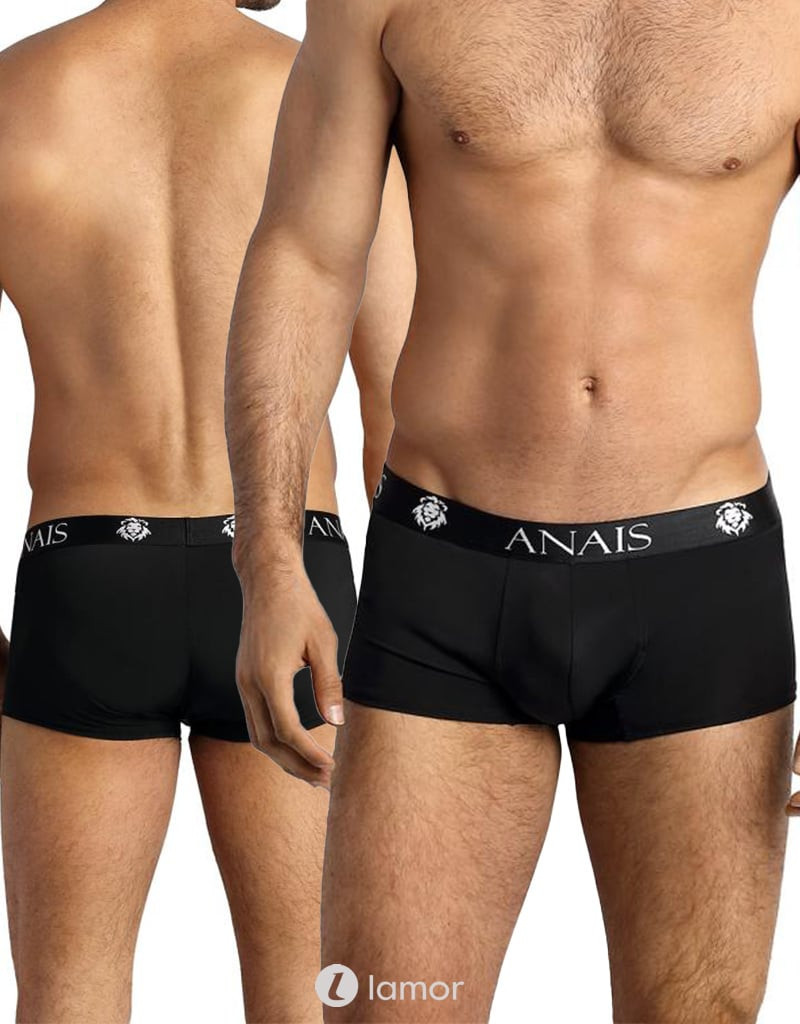 * Anais men Zwarte Boxer Petrol