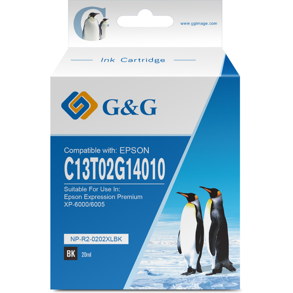 G&G 202XL Cartridges Zwart