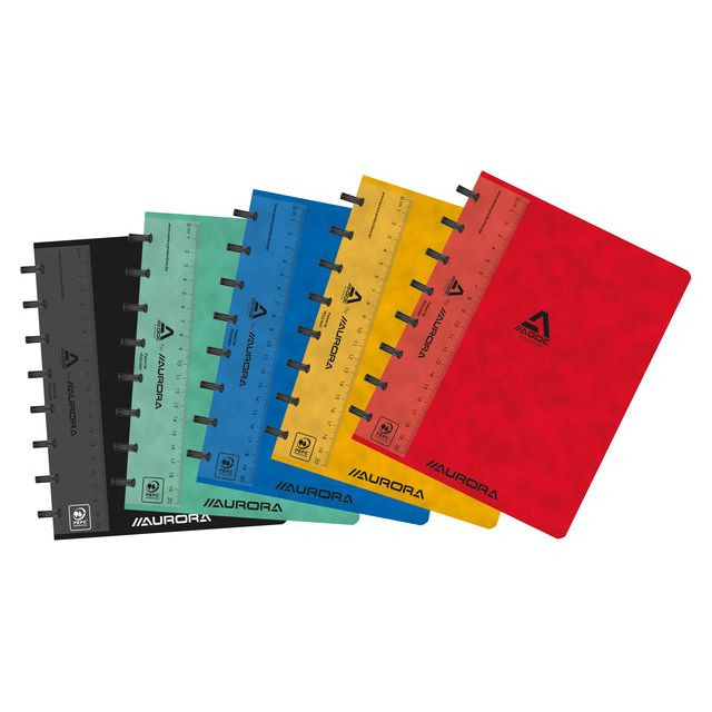 Adoc Classic schrift, ft A5, 144 bladzijden, gelijnd, geassorteerde kleuren