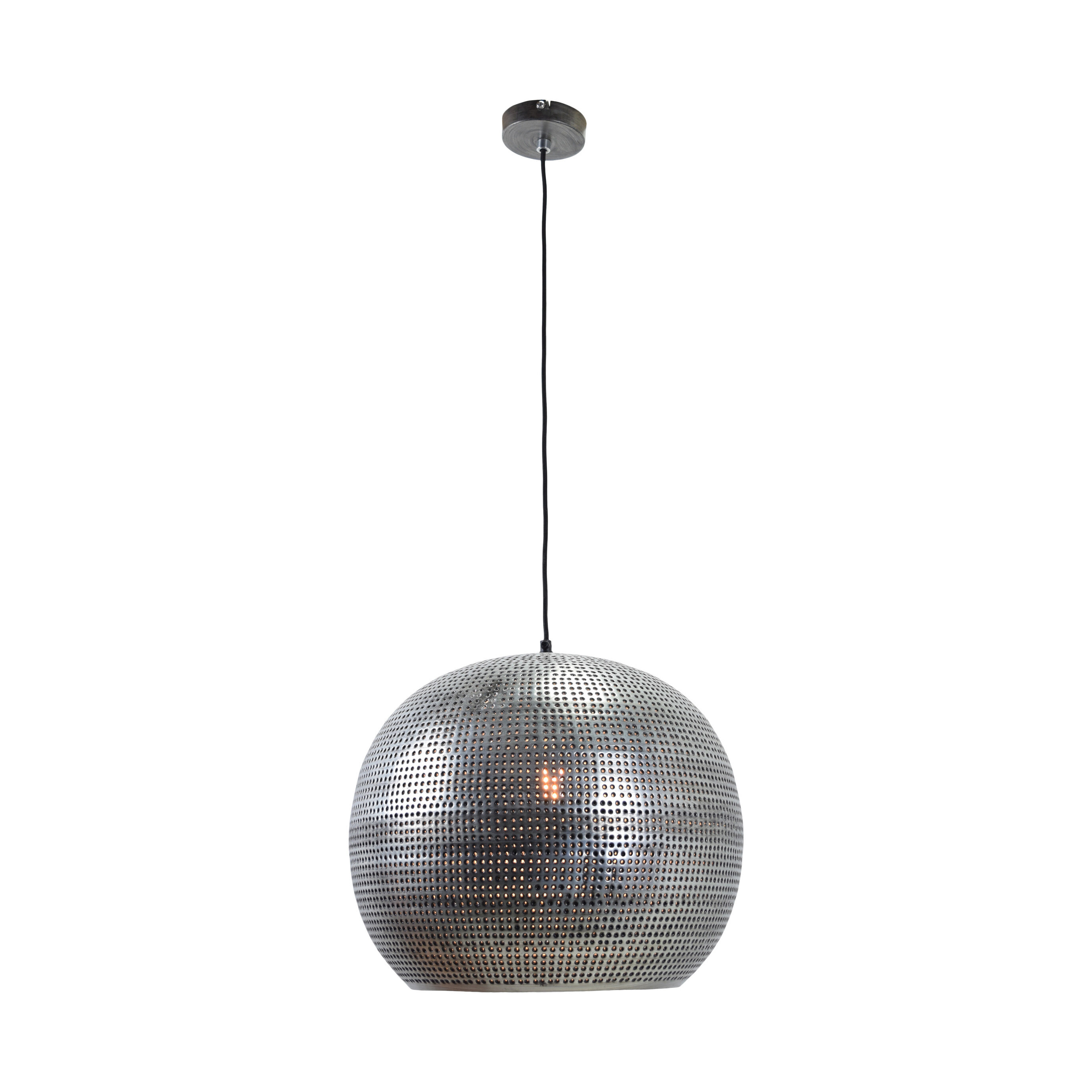 Urban Interiors hanglamp 'Spike Bol XL Zink' Ø40cm