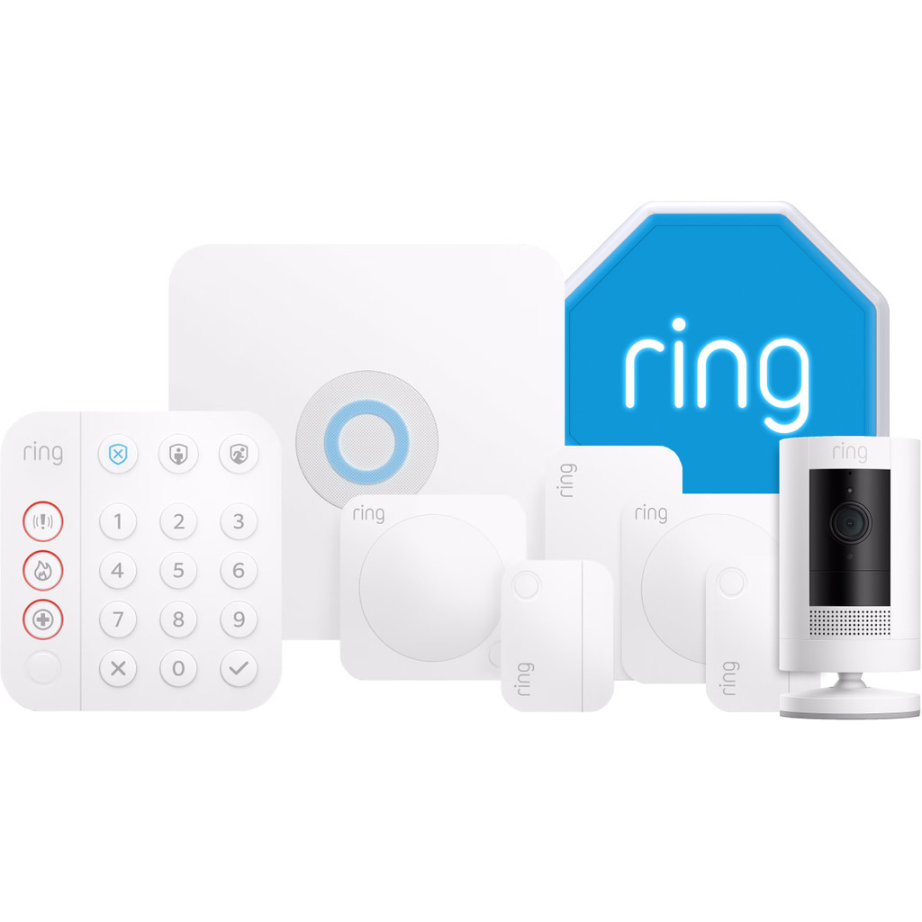 Ring Alarm Beveiligingsset 7-delig + Sirene + Stick Up Cam Battery