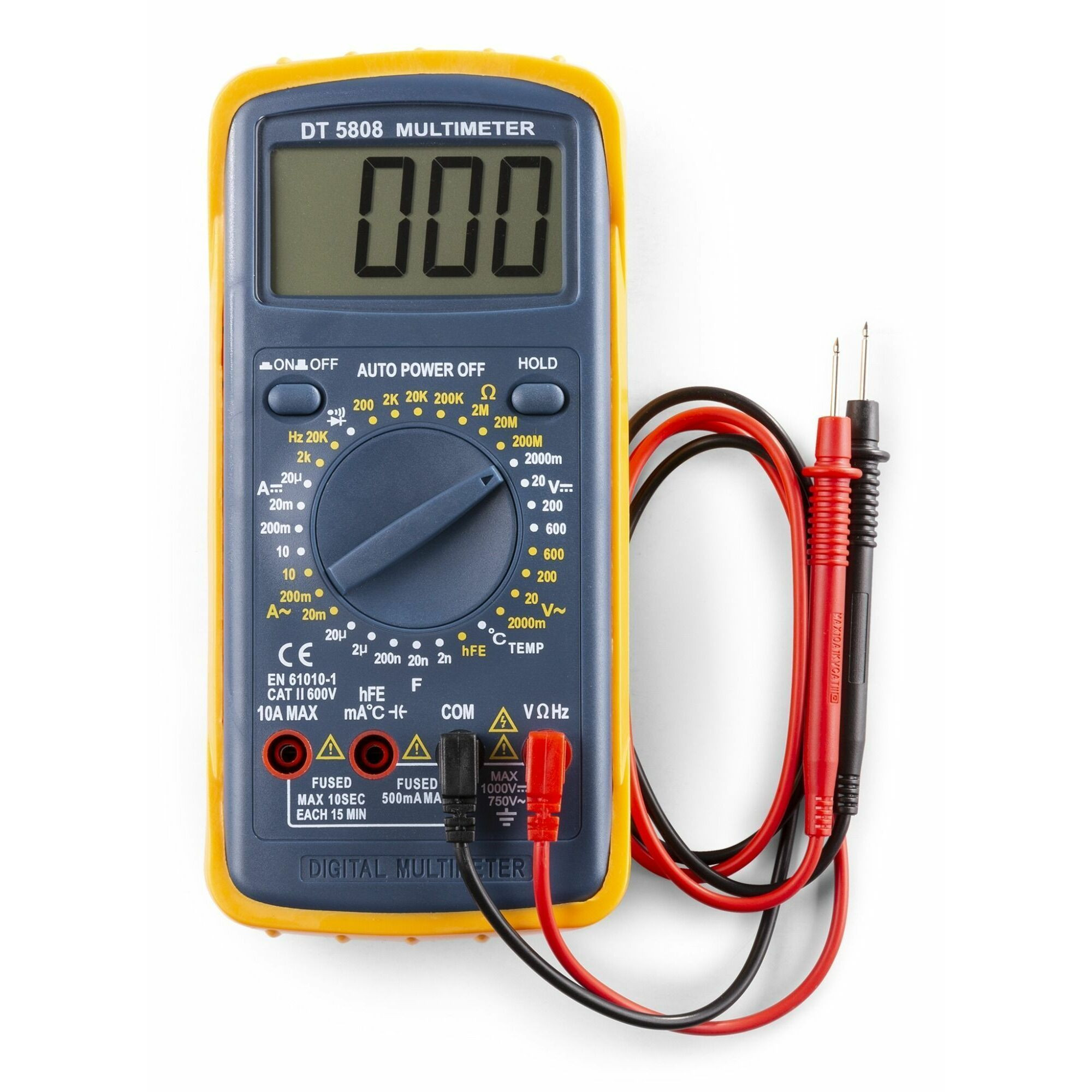 SkyTronic DMM10 digitale multimeter met 32 meetbereiken