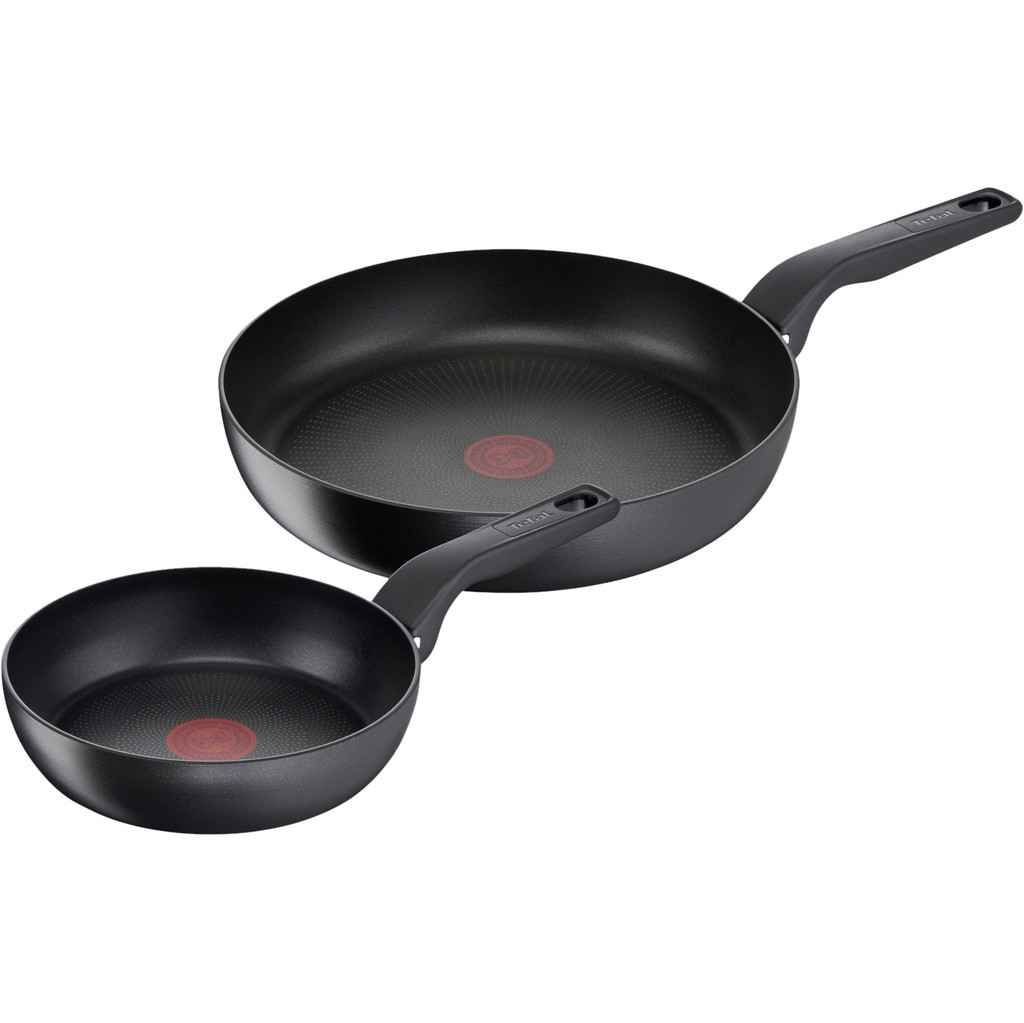 Tefal Hard Titanium Pro Koekenpannenset 24 + 28 cm