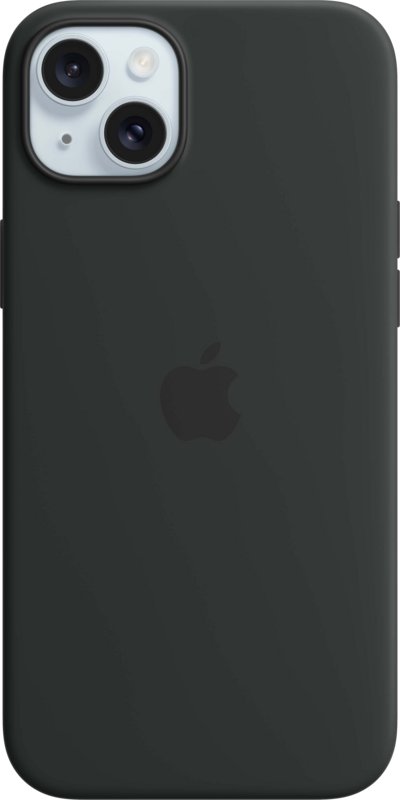 Apple iPhone 15 Plus Back Cover met MagSafe Zwart