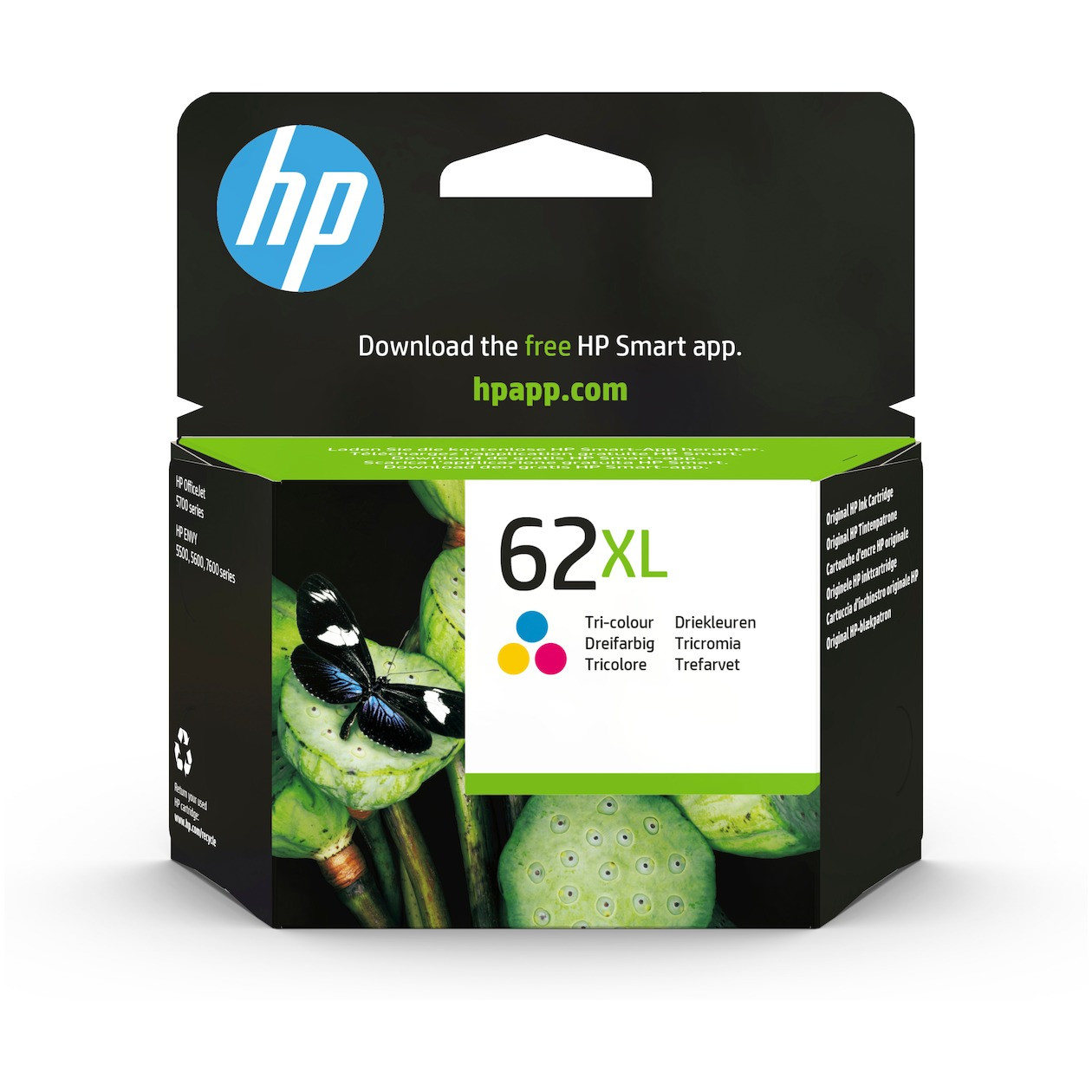 HP 62XL Cartridge Inkt