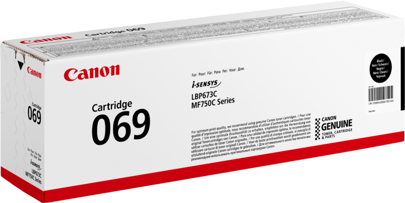 Canon 069 Inkt Toner Zwart