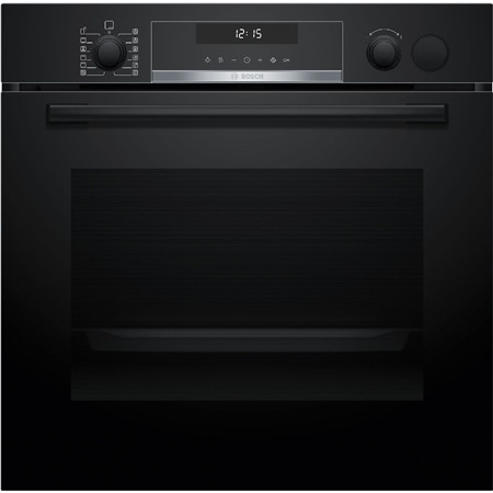 BOSCH HRG578CB7 Serie 6 Inbouw Oven met Toegevoegde Stoom - 60 x 60 cm - Zwart