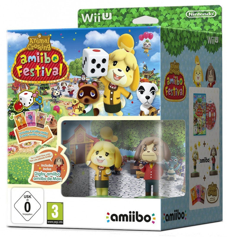 Animal Crossing Amiibo Festival Bundel (+ 2 Amiibo's)