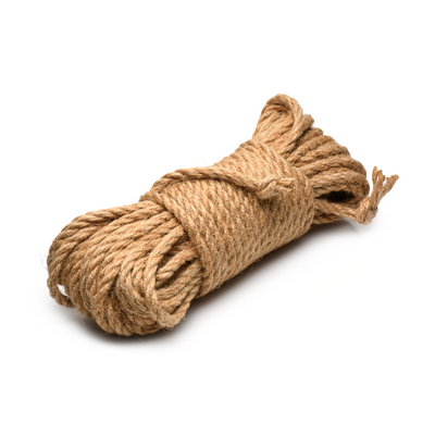 XR Brands Tied Up - Jute Bondage Rope - 50 ft / 15,2 mtr