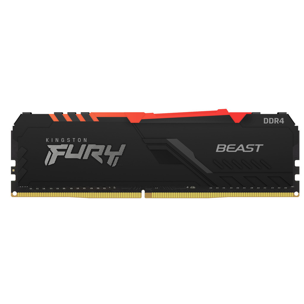 Kingston FURY Beast RGB DDR4 DIMM Memory 3200MHz 8GB (1 x 8G