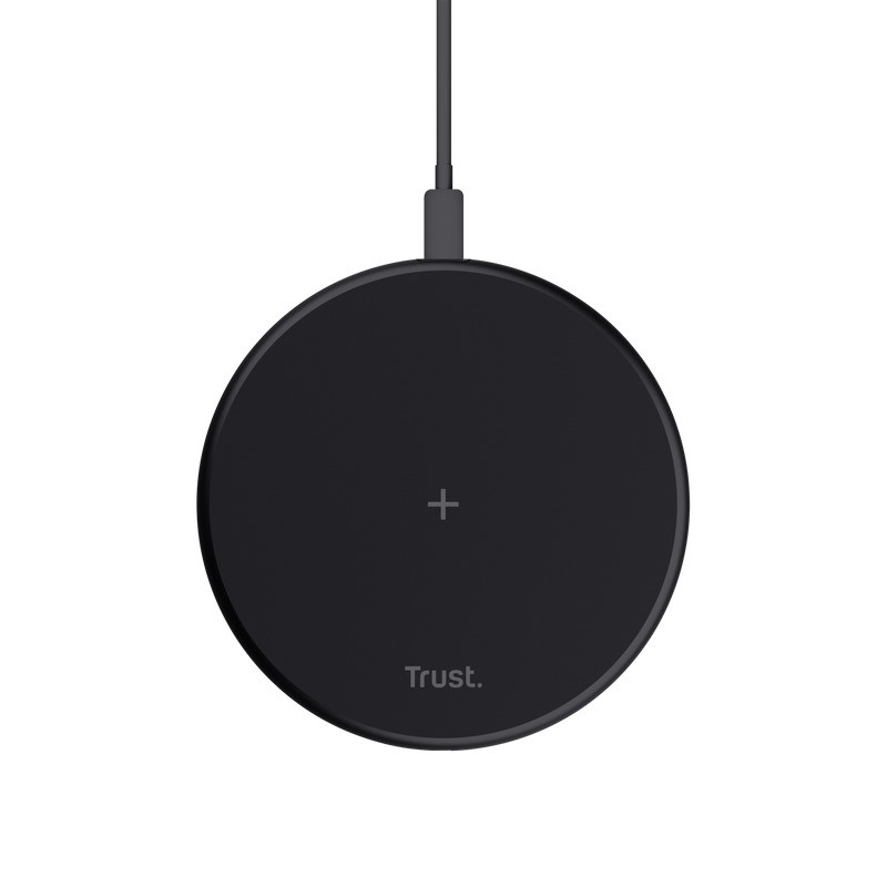 Trust Viro Fast Wireless Charger 15W Oplader Zwart