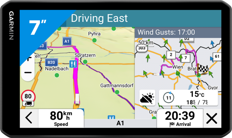 Garmin Dezl LGV720 Truck Europa + Zuid-Afrika