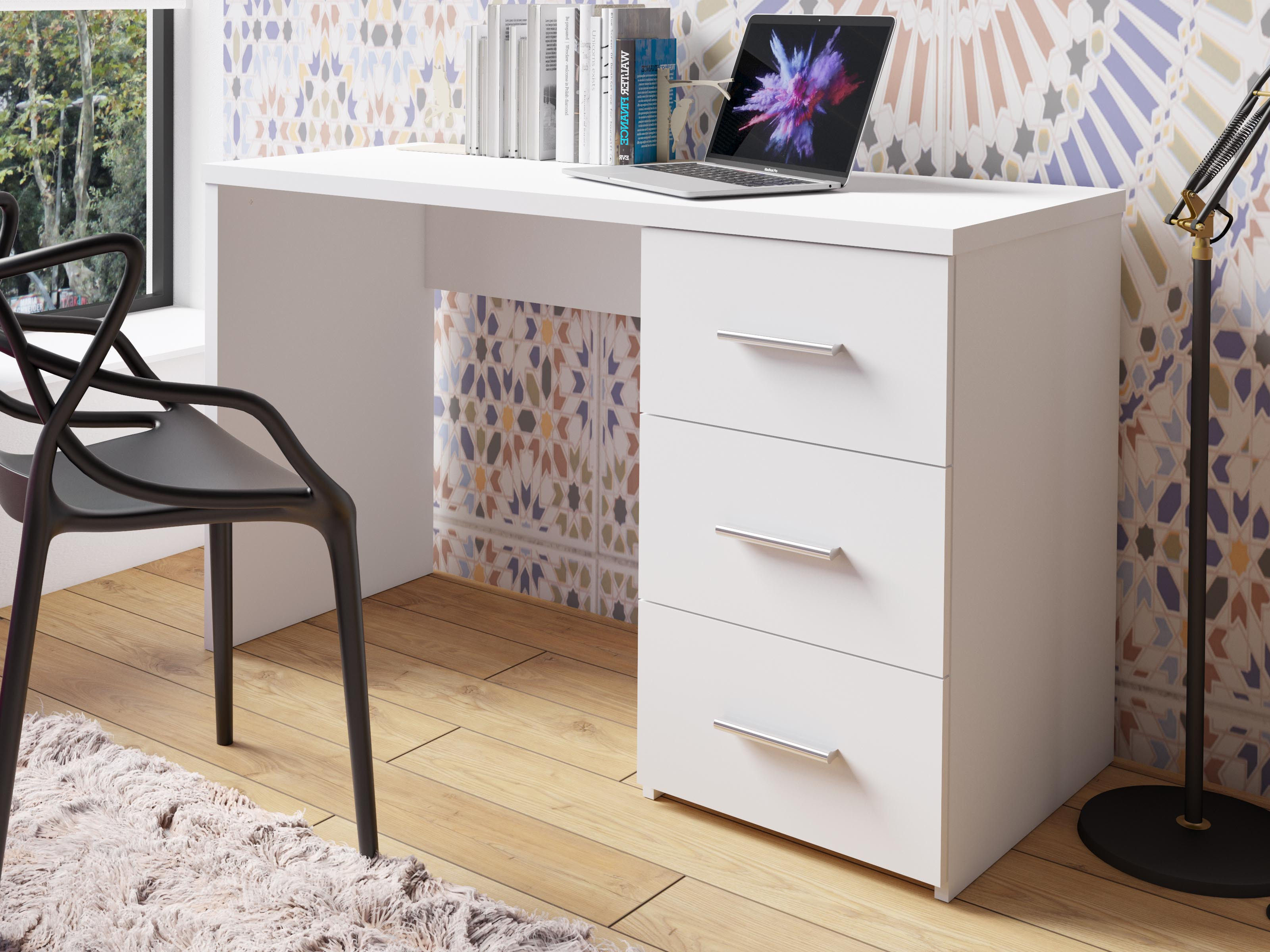 Bureau OPASTA 120 cm wit